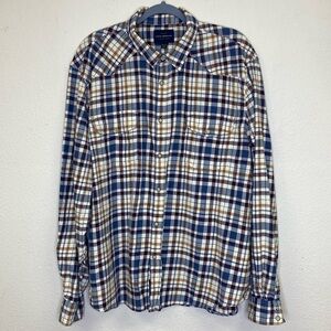 Lucky Brand Flannel Shirt Men's Size XXL